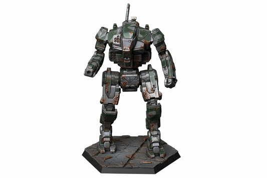 Assassin ASN-21 BattleTech Resin Miniature | Inner Sphere Medium BattleMech | Blacksheep Industries