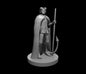 Tiefling Male Druid (Staff) – RPG Miniature for Dungeons & Dragons, Pathfinder, and Tabletop RPGs