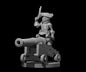 Gnome Male Artillerist Artificer on Cannon - Blacksheep Industries Laser & Design