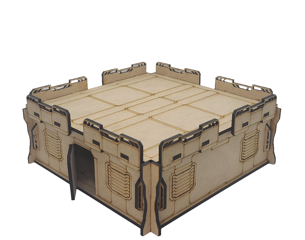 Industrial 8x8 Building - Stacks Series - Blacksheep Industries