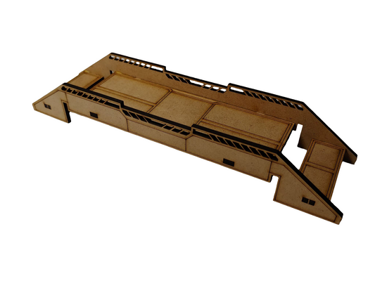 The Cold Front Bridge - Modular Walkway for Elevated Wargaming Terrain - Blacksheep Industries Laser & Design