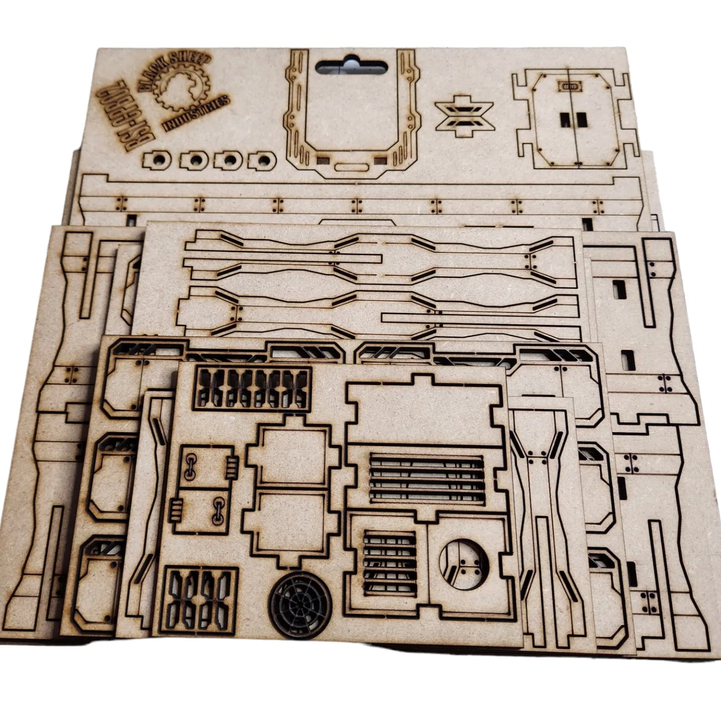 CBP02 Cyberpunk Building - Cyberpunk Stacks Series - Blacksheep Industries