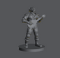 Dragonborn Male Bard (Lute) – RPG Miniature for Dungeons & Dragons, Pathfinder, and Tabletop RPGs