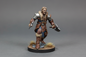 Elven Male Barbarian (Dual Axe-Wielding) Miniature – RPG Miniature for Dungeons & Dragons, Pathfinder, and Tabletop RPGs