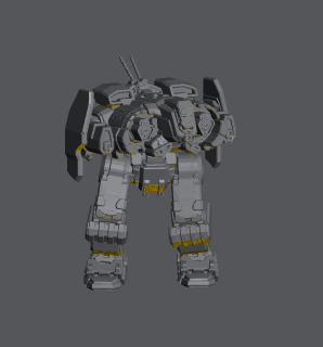 Fafnir FNR-5-4 – BattleTech Miniature Resin Printed Model | Inner Sphere Assault BattleMech