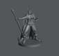 Tiefling Male Wizard (Stone Staff) – RPG Miniature for Dungeons & Dragons, Pathfinder, and Tabletop RPGs
