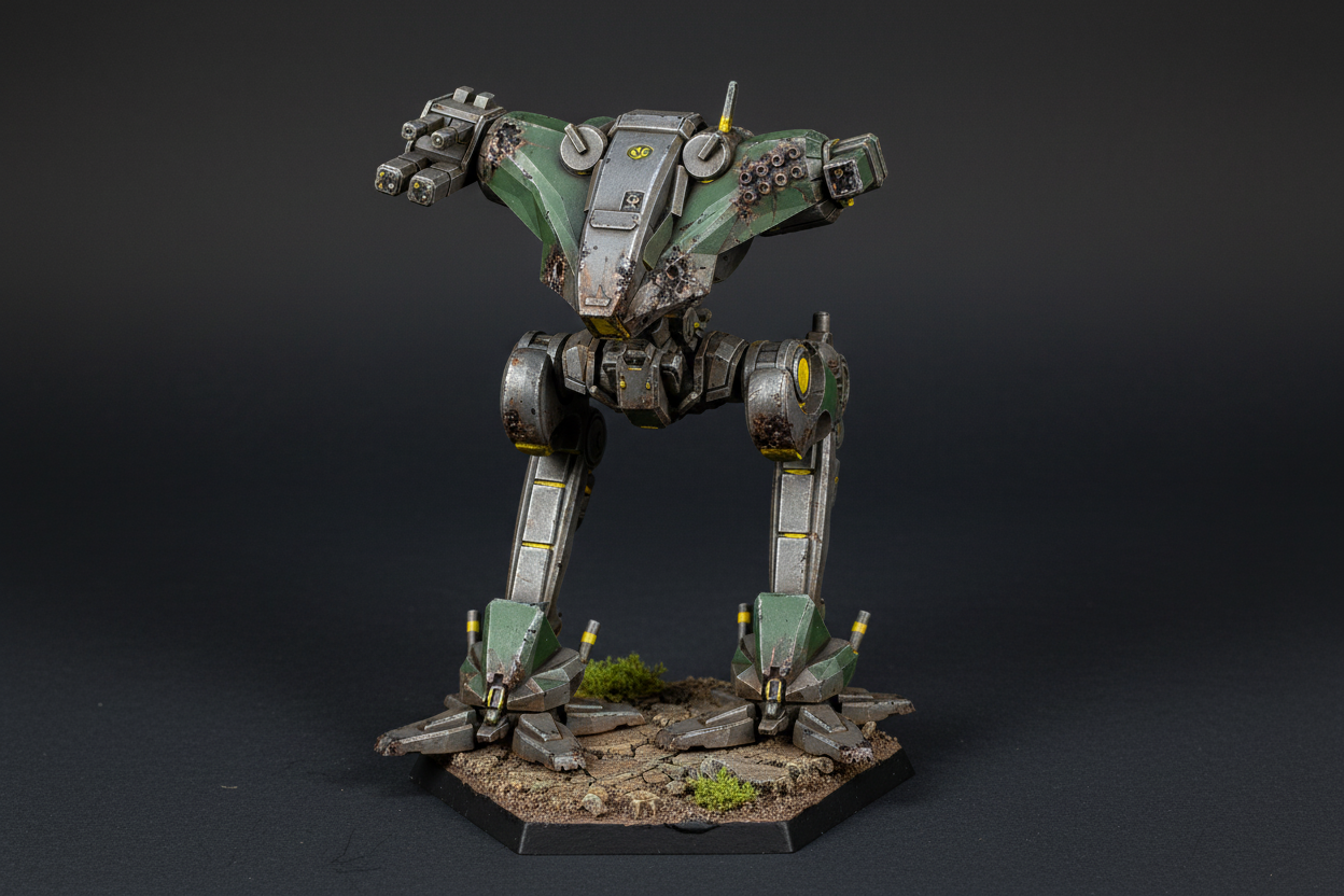 Fire Falcon Prime – BattleTech Miniature Resin Printed Model | Clan Light BattleMech
