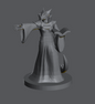 Dragonborn Female Warlock (Spellbook in Hand) – RPG Miniature for Dungeons & Dragons, Pathfinder, and Tabletop RPGs