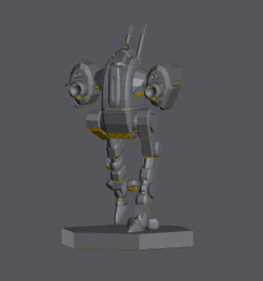 Fennec FEC-1M – BattleTech Miniature Resin Printed Model | Inner Sphere Light BattleMech