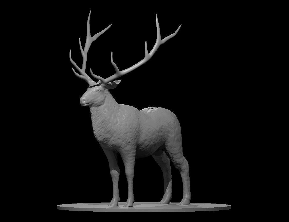 Elk – RPG Miniature for Dungeons & Dragons, Pathfinder, and Tabletop RPGs