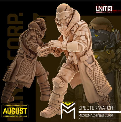 Specter Watch (5) – Unit9 Resin Miniature