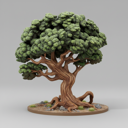 Tree Terrain – With or Without Leaves – RPG Miniature Scenery for Dungeons & Dragons, Pathfinder, and Tabletop Games