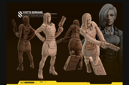 Yvette Serrano – Unit9 Resin Miniature