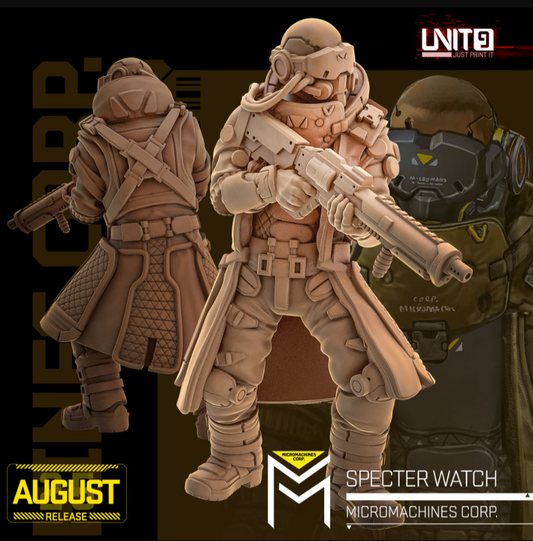Specter Watch (5) – Unit9 Resin Miniature