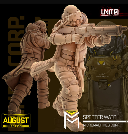 Specter Watch (5) – Unit9 Resin Miniature