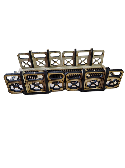 Catwalk Kit 1 – Modular Sci-Fi Walkways (Laser-Cut MDF) - Blacksheep Industries