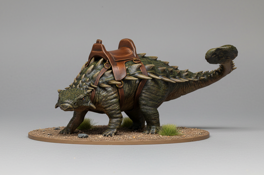 Ankylosaurus – Dinosaur RPG Miniature for Dungeons & Dragons, Pathfinder, and Tabletop Games